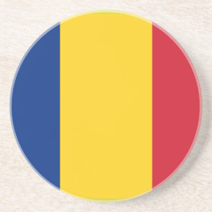 Flag of Romania Coaster