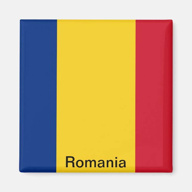 Flag of Romania Magnet (Front)