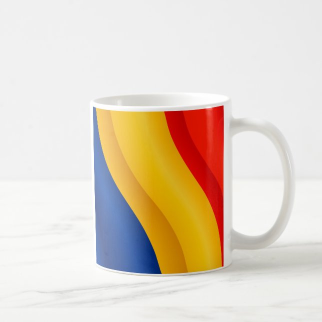 Flag of Romania mug (Right)
