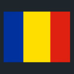 Flag of Romania Poster<br><div class="desc">Romanian flag,  Romania,  eastern Europe,  Bucharest,  black sea,  Dracula,  Transylvania,  Slovak,  ottoman,  volcanoes,  bulgarian,  travel,  adventure,  culture,  cat,  island,  anime,  vintage,  explore,  hiking,  Mother Earth,  environmentalist,  conservation,  wildlife, </div>