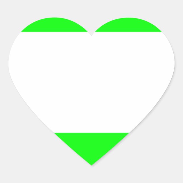 Flag of Rotterdam Heart Sticker (Front)