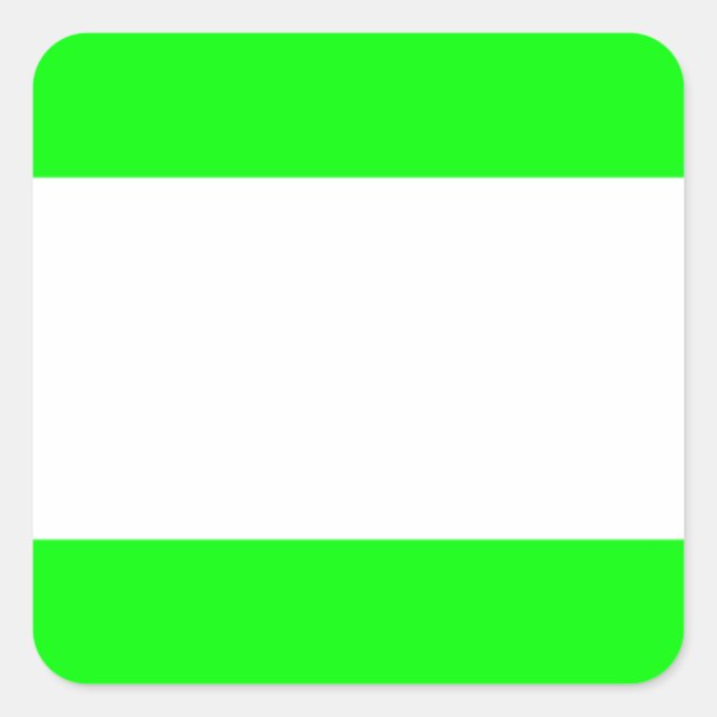 Flag of Rotterdam Square Sticker (Front)