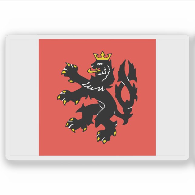 Flag of Rožnov pod Radhoštěm, Czech Republic (Front)
