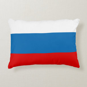 Flag of Russia Decorative Cushion