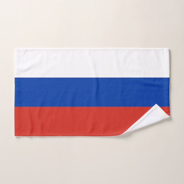 Flag of Russia Hand Towel (Hand Towel)