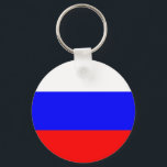 Flag of Russia Keychain<br><div class="desc">Flag of Russia Keychain</div>