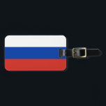 Flag of Russia Luggage Tag<br><div class="desc">Flag of Russia</div>