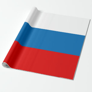 Flag of Russia Wrapping Paper