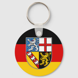 Flag of Saarland Keychain