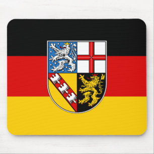Flag of Saarland Mouse Pad