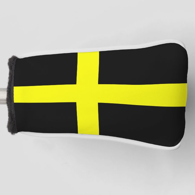 Flag of Saint David (Wales) Golf Head Cover (Front)