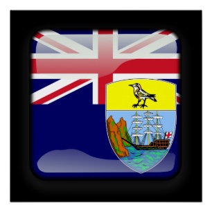 Flag of Saint Helena Poster