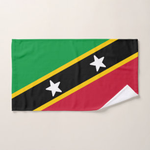 Flag of Saint Kitts and Nevis Hand Towel