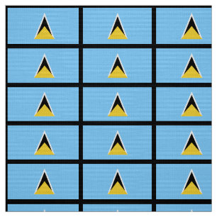 Flag of Saint Lucia Fabric