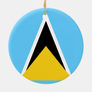 Flag of Saint Lucia Ornament