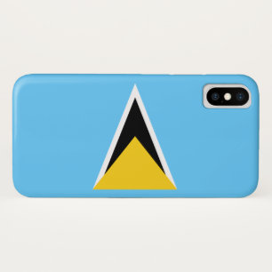 Flag of Saint Lucia (St Lucia) (Caribbean) Case-Mate iPhone Case