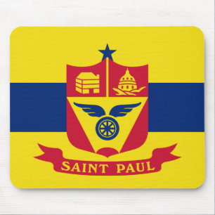 Flag of Saint Paul (Minnesota) Mouse Pad