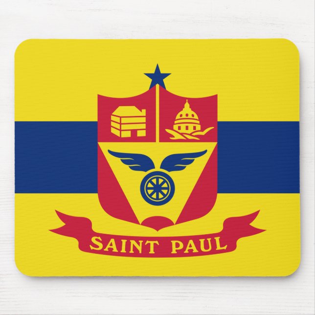Flag of Saint Paul (Minnesota) Mouse Pad (Front)