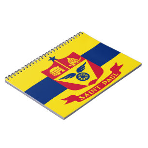 Flag of Saint Paul (Minnesota) Notebook