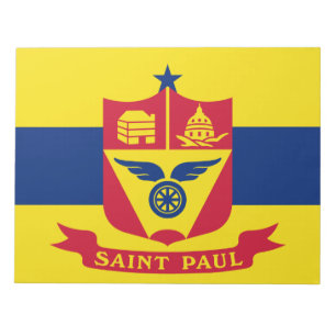 Flag of Saint Paul (Minnesota) Notepad