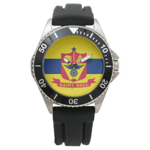 Flag of Saint Paul (Minnesota) Watch