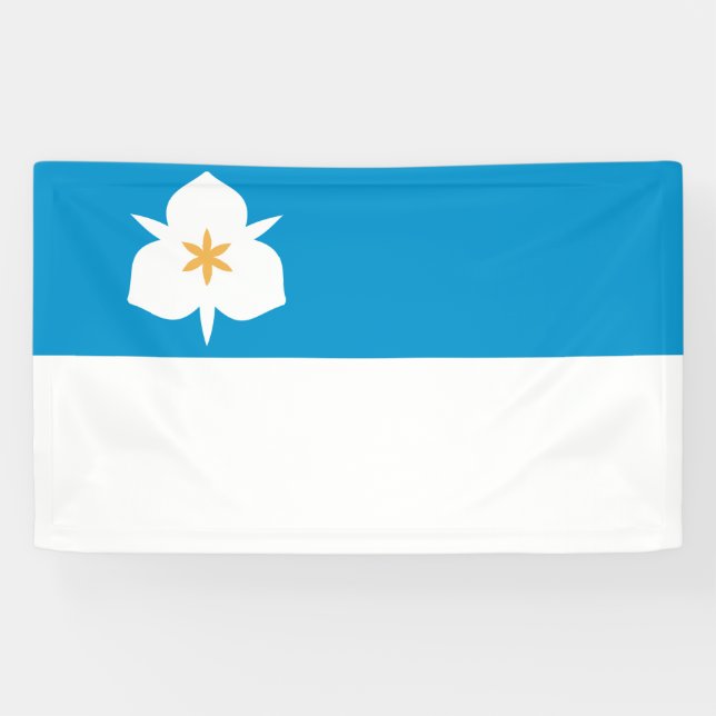 Flag of Salt Lake City (Utah) Banner (Horizontal)