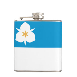 Flag of Salt Lake City, Utah Hip Flask