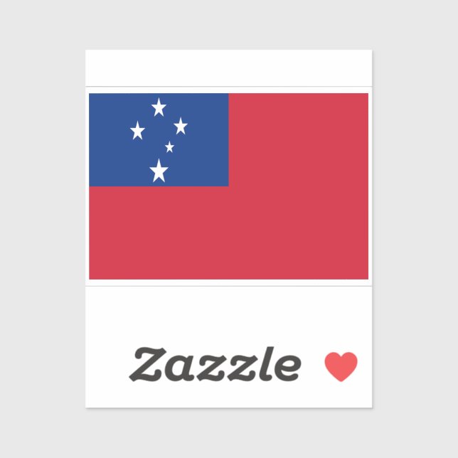 Flag of Samoa (Sheet)