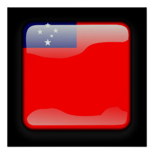 Flag of Samoa Poster