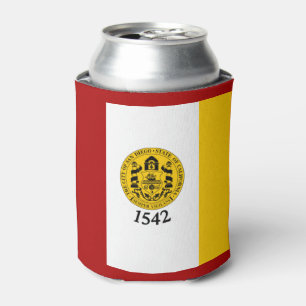 Flag of San Diego, California Can Cooler