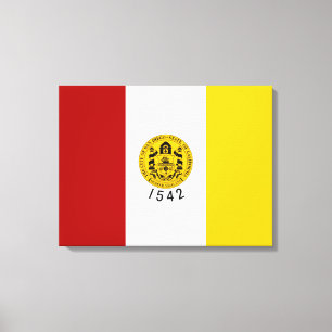 Flag of San Diego (California) Canvas Print