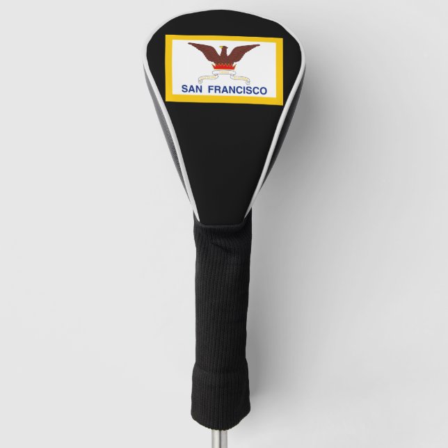 Flag of San Francisco, California Golf Head Cover (Front)