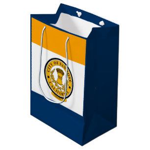 Flag of San Jose, California Medium Gift Bag