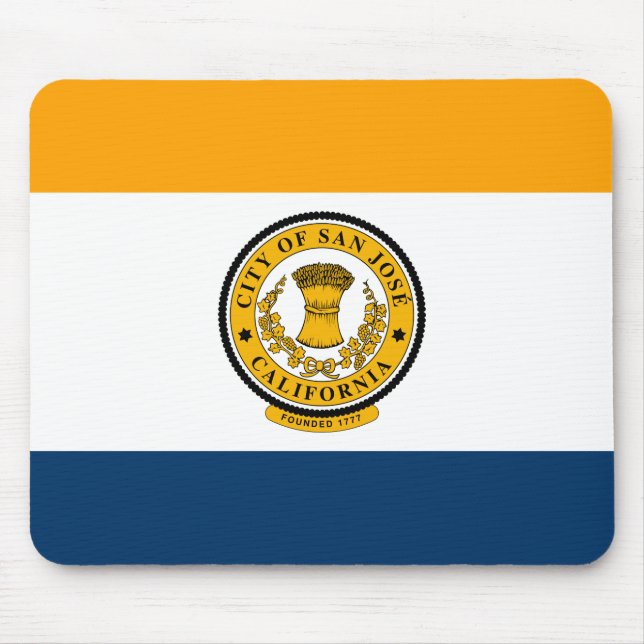 Flag of San Jose, California  Mouse Pad (Front)