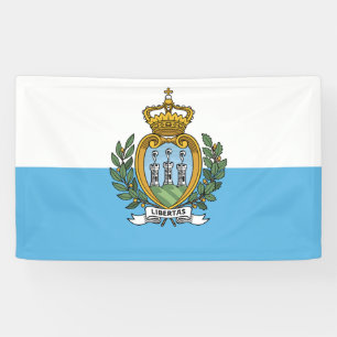 Flag of San Marino Banner