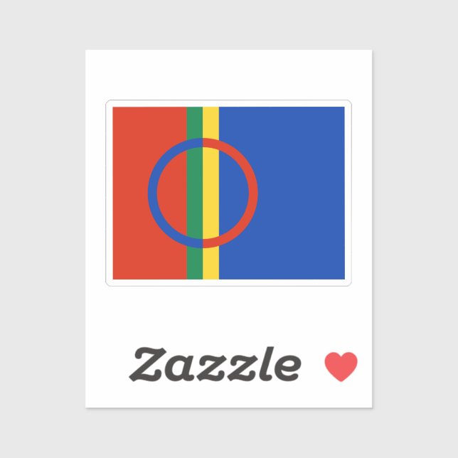 Flag of Sápmi (Sheet)