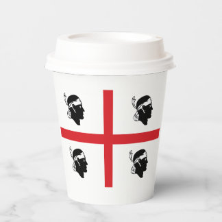 Flag of Sardegna (Italy) Paper Cups