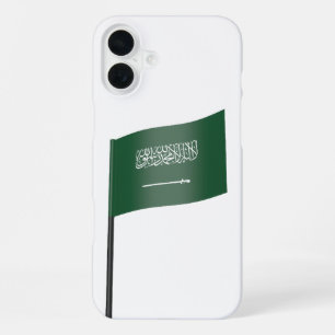 Flag of Saudi Arabia iPhone 16 Plus Case