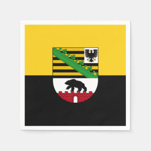 Flag of Saxony-Anhalt Paper Napkins