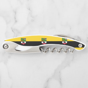 Flag of Saxony-Anhalt Waiter's Corkscrew