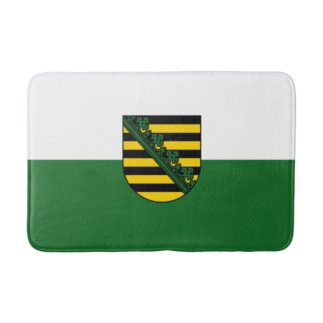 Flag of Saxony Bath Mat (Front)