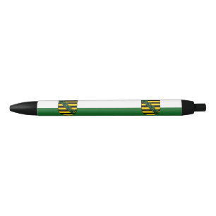 Flag of Saxony Black Ink Pen