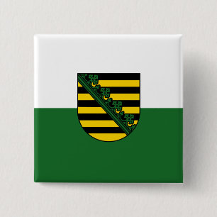 Flag of Saxony Button