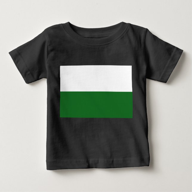 Flag of Saxony (German State) Baby T-Shirt (Front)