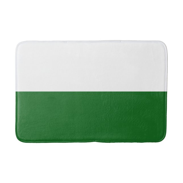 Flag of Saxony (German State) Bath Mat (Front)
