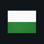 Flag of Saxony (German State) Canvas Print<br><div class="desc">This design features the flag of Saxony,  which is a landlocked state of Germany. Saxony borders the German states of Brandenburg,  Saxony-Anhalt,  Thuringia,  and Bavaria,  as well as the countries of Poland and the Czech Republic. The capital of Saxony is Dresden,  while its largest city is Leipzig.</div>