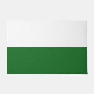 Flag of Saxony (German State) Doormat