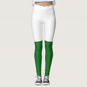 Flag of Saxony (German State) Leggings