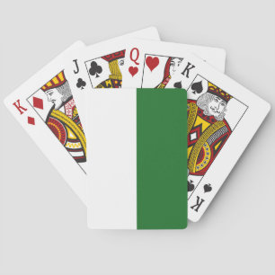 Flag of Saxony (German State) Playing Cards