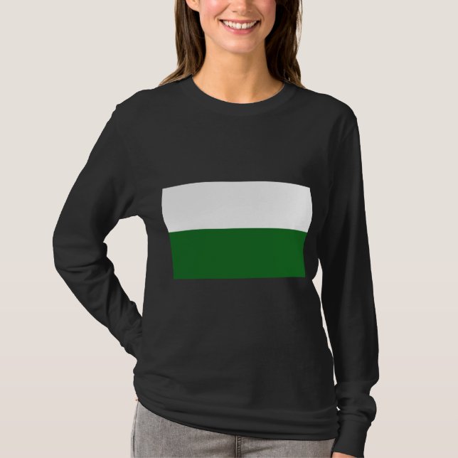 Flag of Saxony (German State) T-Shirt (Front)